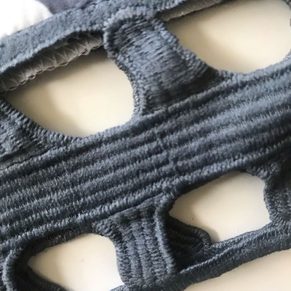 MISSLOOK Plus Size Dress Slip On Shift Style Short Sleeve Gray & White Size 3X - Picture 5 of 5